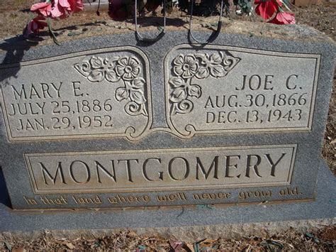 Mary Elizabeth Lizzy Norwood Montgomery 1886 1952 Memorial Find A