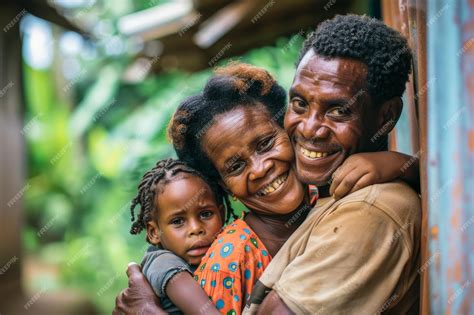 Premium Photo | Portrait of parents with their happy children