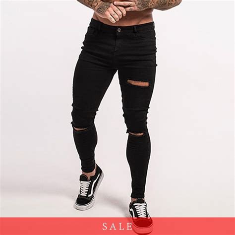 Black Ultra Ripped Skinny Jeans Gagodeal Mens Outfits Skinny Jeans