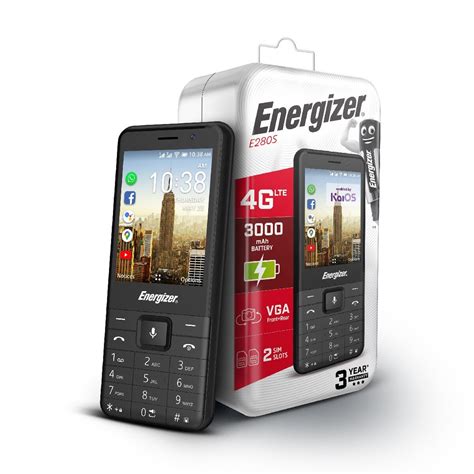 Мобилен телефон, Energizer, Energy E280S 512MB, 4GB, Dual Sim, 4G - eMAG.bg