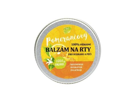100% prírodný balzam na pery s bio pomarančovým olejom - e-santini.sk