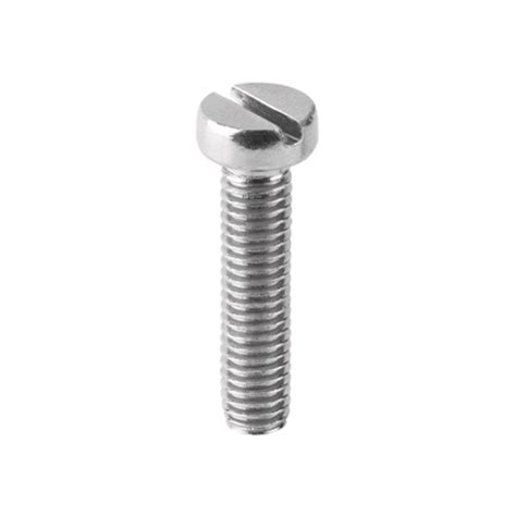 Tornillo Maquina Cabeza Cilindrica Sencilla Inox Ciser Bulones