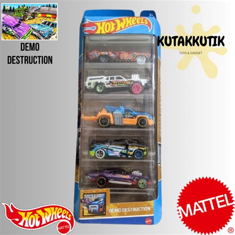 Hot Wheels Hadiah Set Gift Set Cars Pack Original Mattel Made In