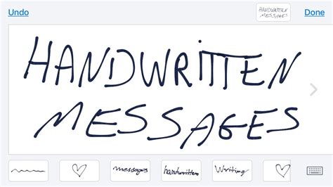 How To Send Handwritten Messages On Iphone Youtube