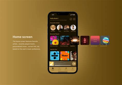 Note - Music app on Behance