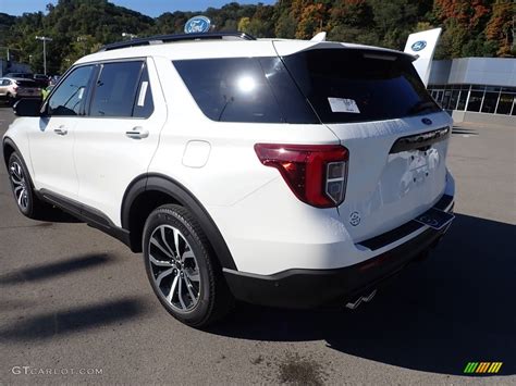 2020 Star White Metallic Tri Coat Ford Explorer ST 4WD 139720375 Photo