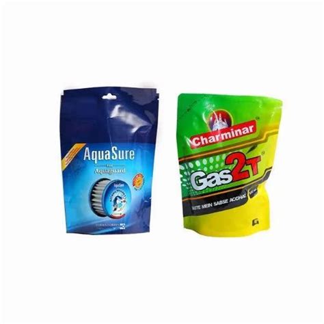 Packing Material Printed Lubricant Oil Packaging Pouch Packaging Type