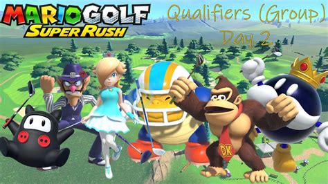 Mario Golf Super Rush Toadette Vs Peach Tournament Qualifiers