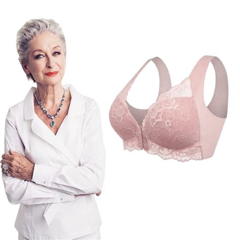 Sora Bra For Older Women Front Closure 5D Sculpting Uplift Bra Women