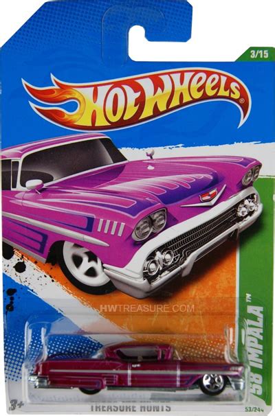 58 Impala Hot Wheels 2011 Treasure Hunt HWtreasure