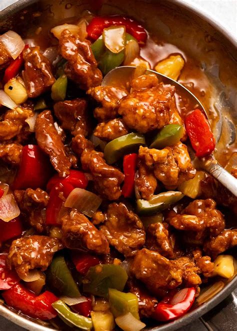 Sweet And Sour Pork Chinese Style