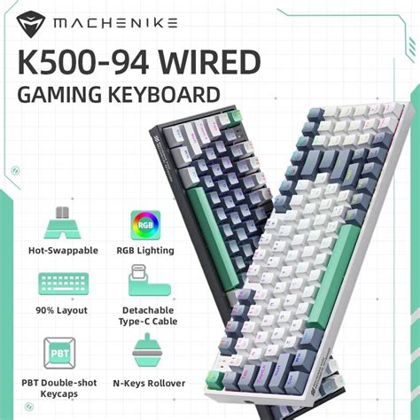 jual machenike  mechanical keyboard wired gaming keyboard