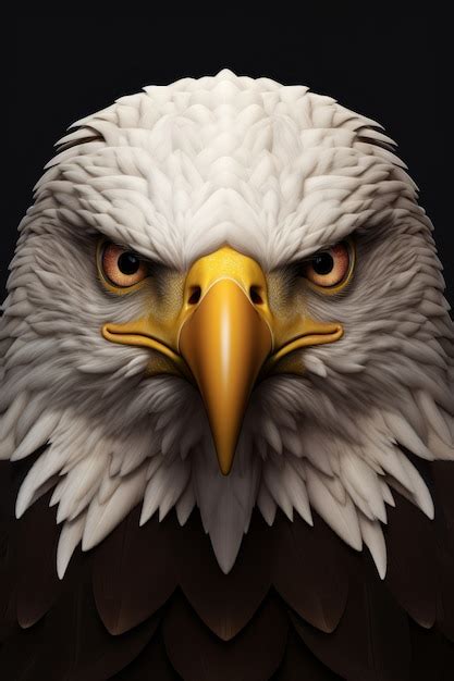 golden eagle head profile images    freepik