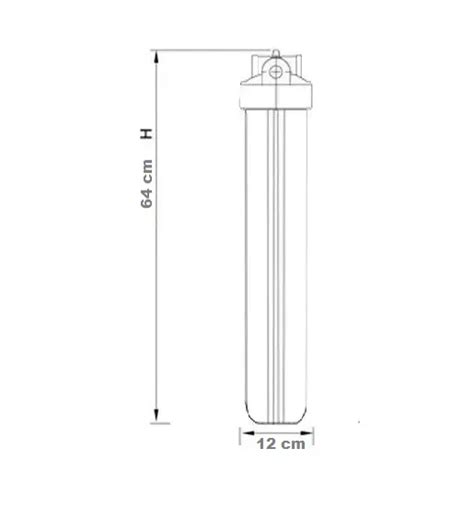 Globalfiltros Filtro Removedor Cloro Alta Vaz O L H Carv O Ativado