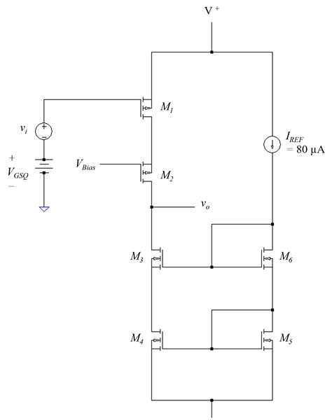 Design A Mosfet Cascode Amplifier With A Cascode Active Load Quizlet