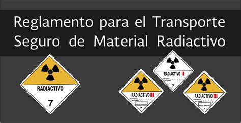 Reglamento para el Transporte Seguro de Material Radiactivo Comisión