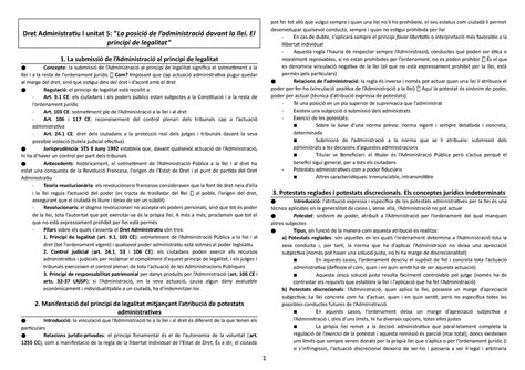 Admin Tema Dret Administratiu I Unitat La Posici De L