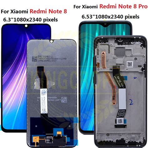 For Xiaomi Redmi Note 8 Pro LCD Note8 Pro M1906G7I Display Touch Screen