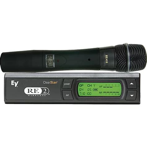 Electro Voice Re Wireless System With Re Handheld Microphone