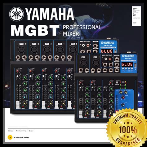 YAMAHA mg04bt มกเซอร mixer เครองเสยง มกเซอรเอฟเฟค มกซเซอร