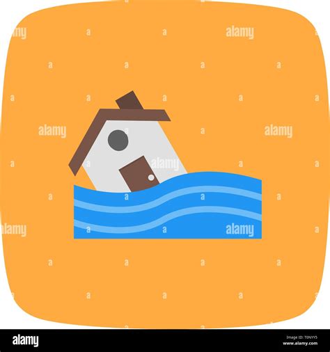 Ilustraci N S Mbolo De Inundaci N Fotograf A De Stock Alamy