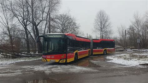 Odjazd autobusu Solaris Urbino 18 z przystanku Os Złote Łany YouTube