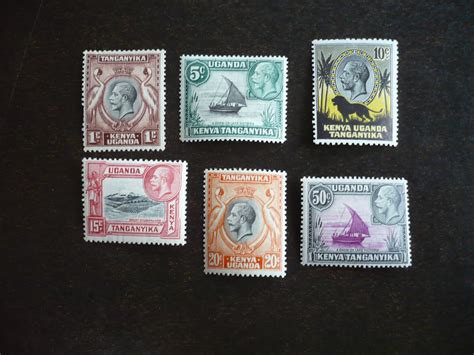 Stamps Kenya Uganda Tanganyika Scott Mint Hinged Part Set Of