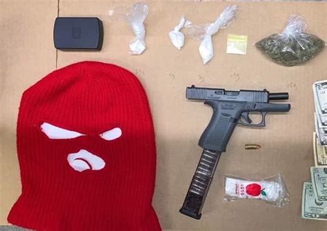 Drugs And Illegal Firearm Found 13 Time Convicted Felon Arrested Again