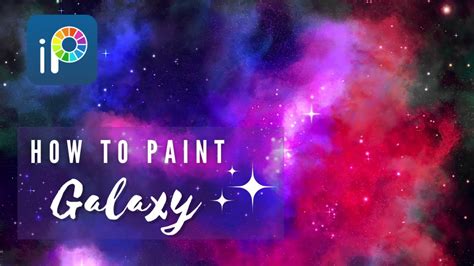 How To Paint GALAXY Digitally Easy IbisPaint X Tutorial Complete