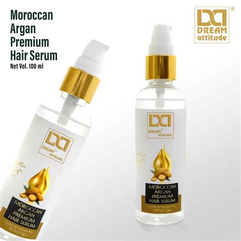 Dream Attitude Moroccan Argan Premium Hair Serum Opulent Indulgence