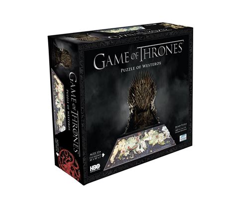 4D Cityscape Game of Thrones: Westeros 3D Puzzle | Game of thrones gifts, Game of thrones ...