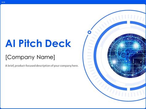 Ai pitch deck ppt template | Presentation Graphics | Presentation ...