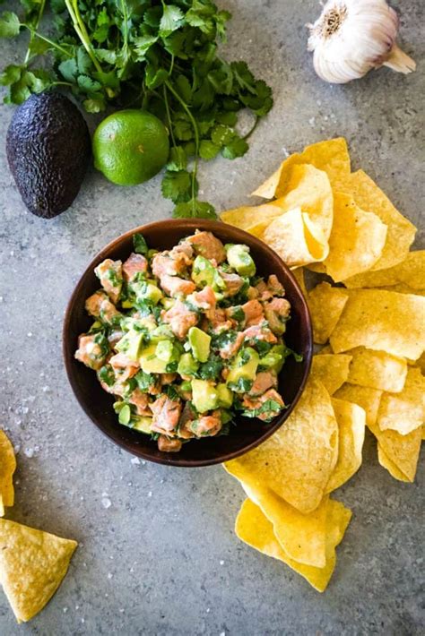 Salmon Ceviche - The Seaside Baker