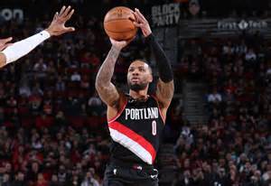 Damian Lillard Contra Foguetes Portland Trail Blazers Vs Denver