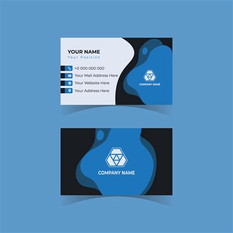 Minimalist Business Card 22959116 Vector Art at Vecteezy