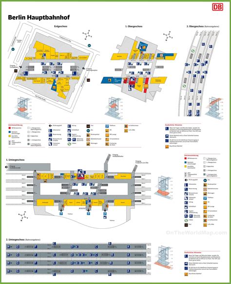 Berlin Central Station Map - Arleen Michelle