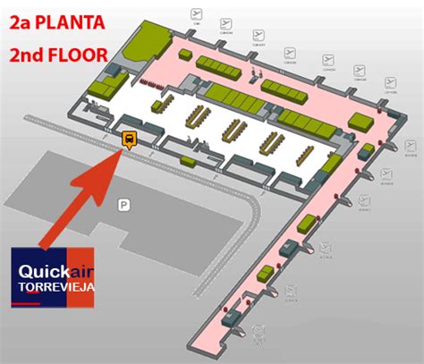 Alicante Airport Terminal Map