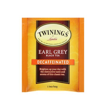 Twinings Earl Grey Black Tea Decaffeinated 25 Tea Bags 154 Oz 43