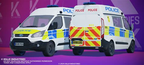 UK Police Ford Transit Van – Clearly Development