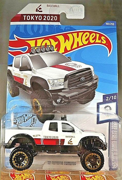 Hot Wheels Olympic Games Tokyo TOYOTA TUNDRA White Varia Contemporary