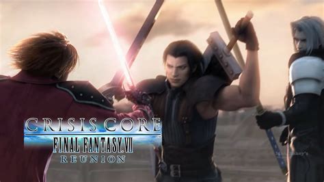 Sephiroth X Angeal X Genesis Og Voice Actors Crisis Core Final