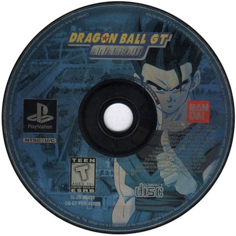 Dragon Ball Gt Final Bout Cover Or Packaging Material Mobygames