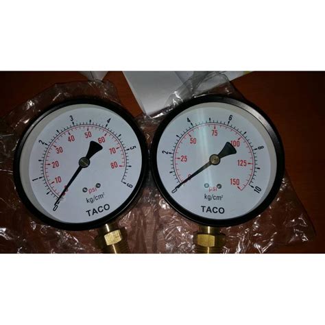 Jual Alat Teknik Pressure Gauge Manometer 4 Inchi Shopee Indonesia