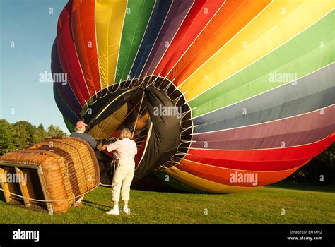 Hot Air Ballon Stock Photo Alamy
