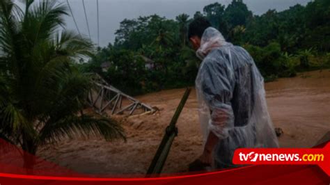 Warga Minta Jembatan Penghubung Antarprovinsi Banten Dan Jabar Yang