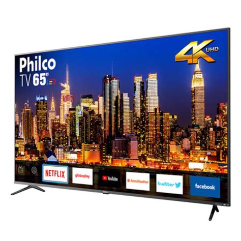 Smart Tv Led Philco Ptv F Sns Ultra Hd K Hdmi Usb Cinza