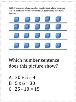 COMMON CORE Bell Ringers for Math Grade3 by Janet's Tools for Schools