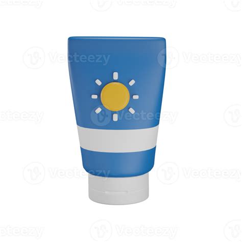 Sunblock 3d Illustration 43064737 Png