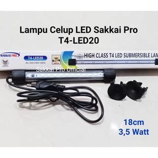 Jual Led Celup Aquarium Warna Putih Sakkai Pro T Led White Shopee