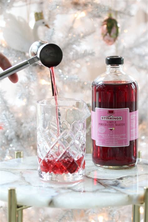 Delicious Holiday Cocktails With Stirrings The Frosted Petticoat